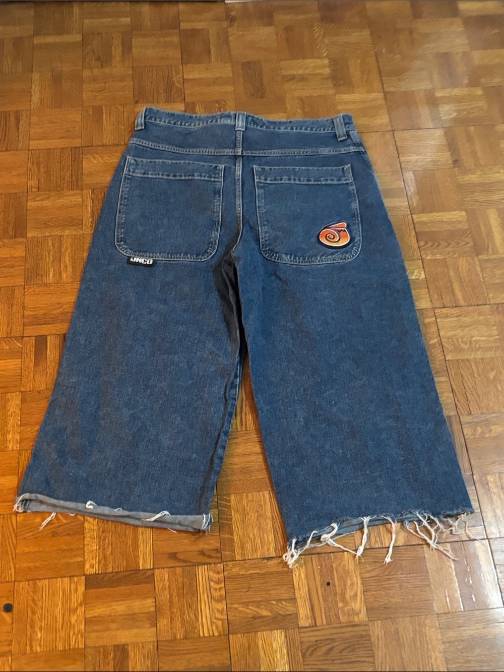 JNCO Navy Blue Twin Cannons